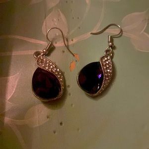 Formal Amethyst Earrings